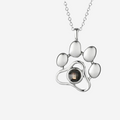 Personalized Paw Photo Necklace