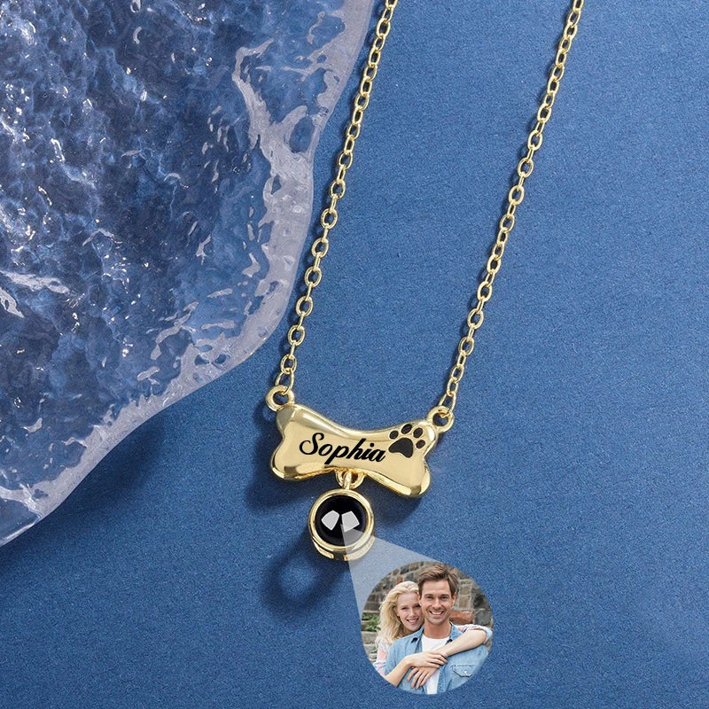 Personalized Bone Necklace