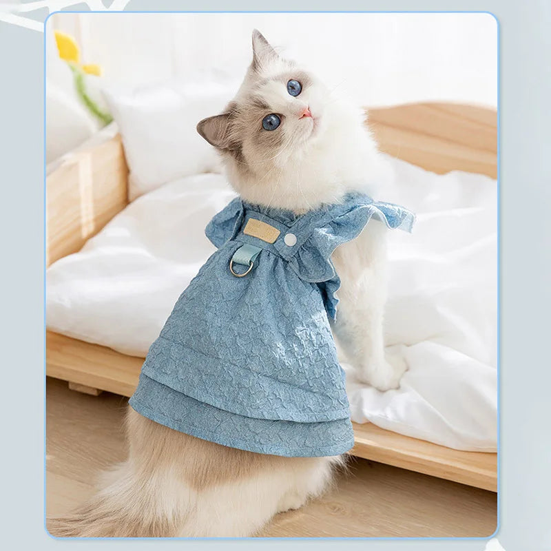 Denim Pet Dress