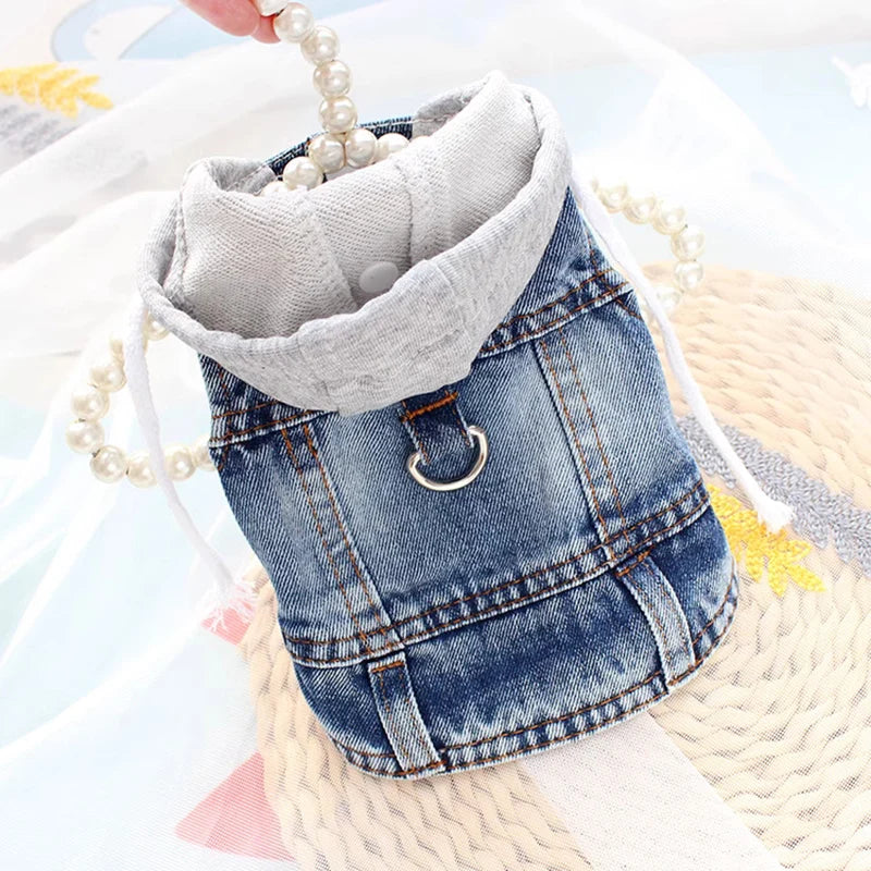 Denim Pet Clothes