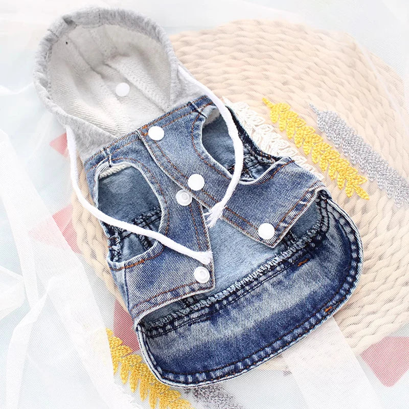 Denim Pet Clothes