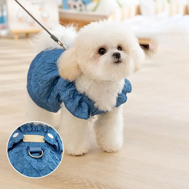 Denim Pet Dress
