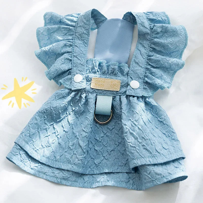 Denim Pet Dress