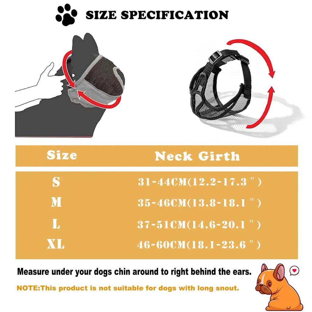 Anti Biting Dog Muzzle