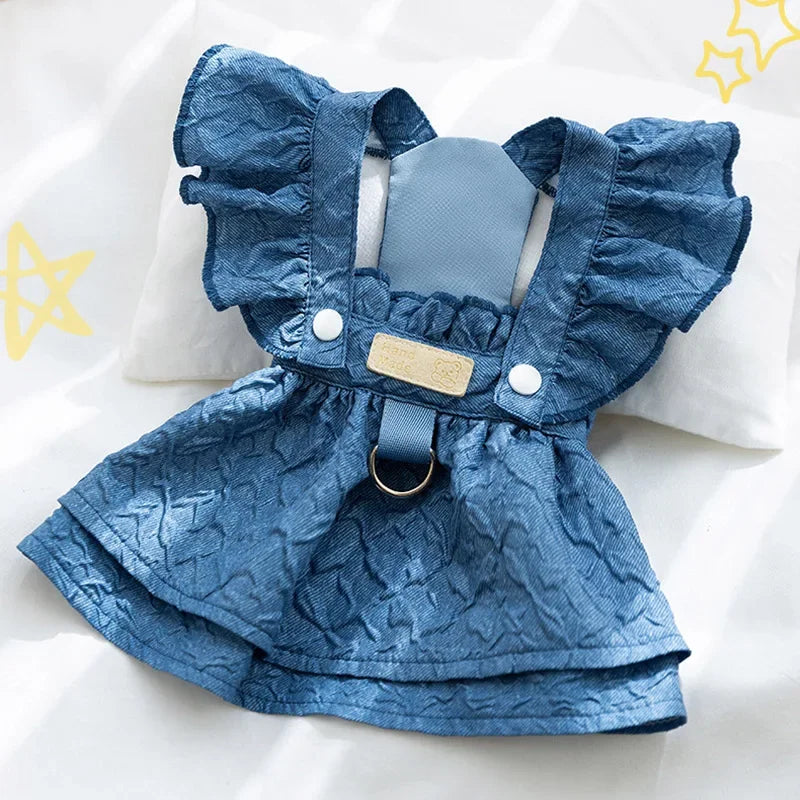 Denim Pet Dress