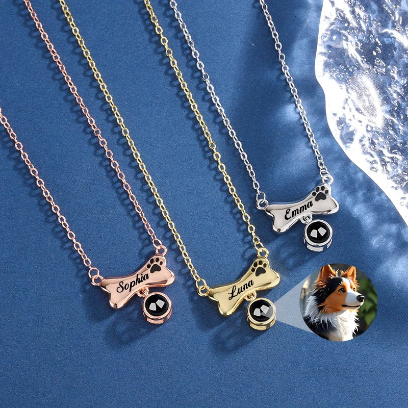 Personalized Bone Necklace